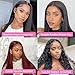 Rebasar Straight Human Hair Bundles 10 10 10 Inch Short Virgin Hair Weave Bundles Human Hair Straight for Women Remy Weft Hair Extensions Natural Black - Image 3