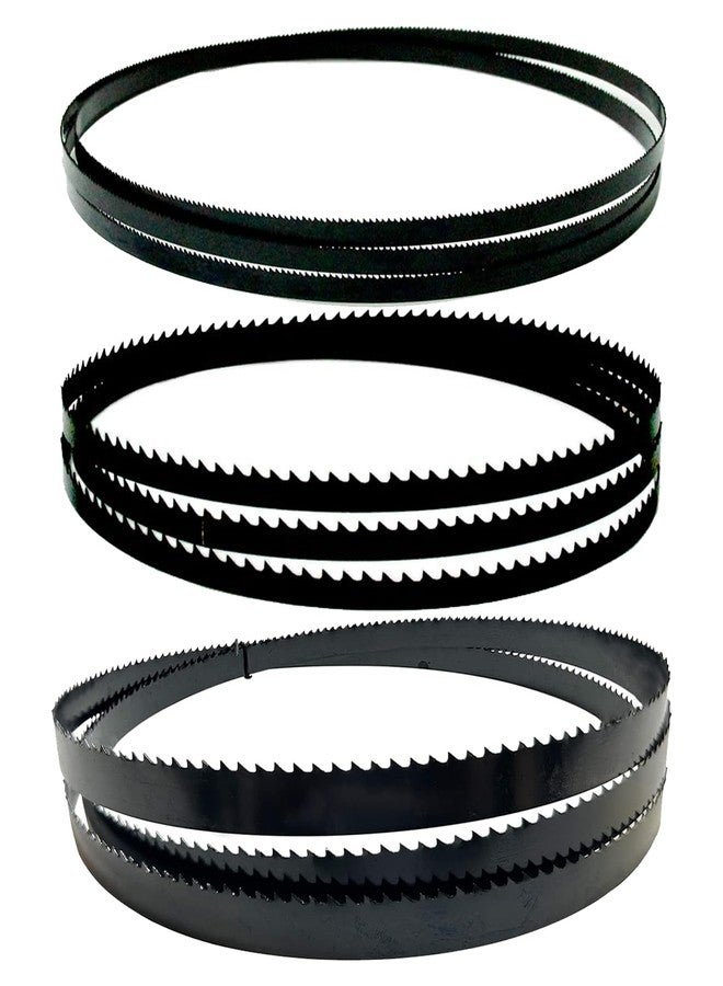 FOXBC 93-1/2 Inch Bandsaw Blades Assortment for Woodworking, Band Saw Blades for Delta, Grizzly, Rikon, Sears Craftsman, Jet, Shop Fox and Rockwell 14" Band Saw - 3 Pack - Image 1