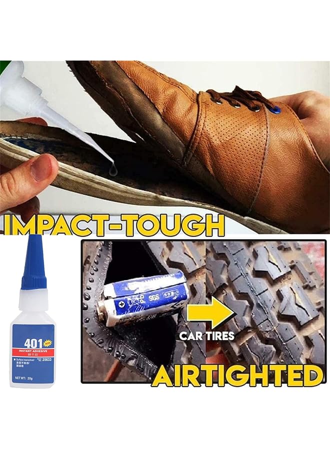 erorex Welding Super Glue Super Glue For Metal And Stainless Steel Instant Bond Quick Dry For Wood Metal Plastic Crafts Ceramic And Toy Repairs 2 Pcs - Image 5