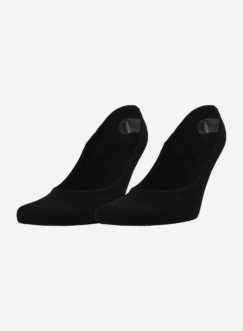 Demix Sports Socks (2 Pairs), Black, Unisex, Quick-Drying, Comfortable & Durable, Ideal for Fitness & Training - Image 1