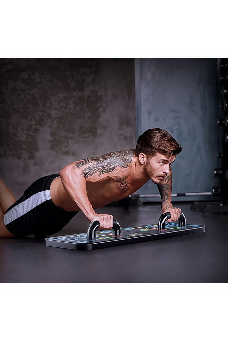 Multifunctional fitness board push-up assistive device stand home fat loss slimming equipment dormitory chest muscle training equipment - Image 2