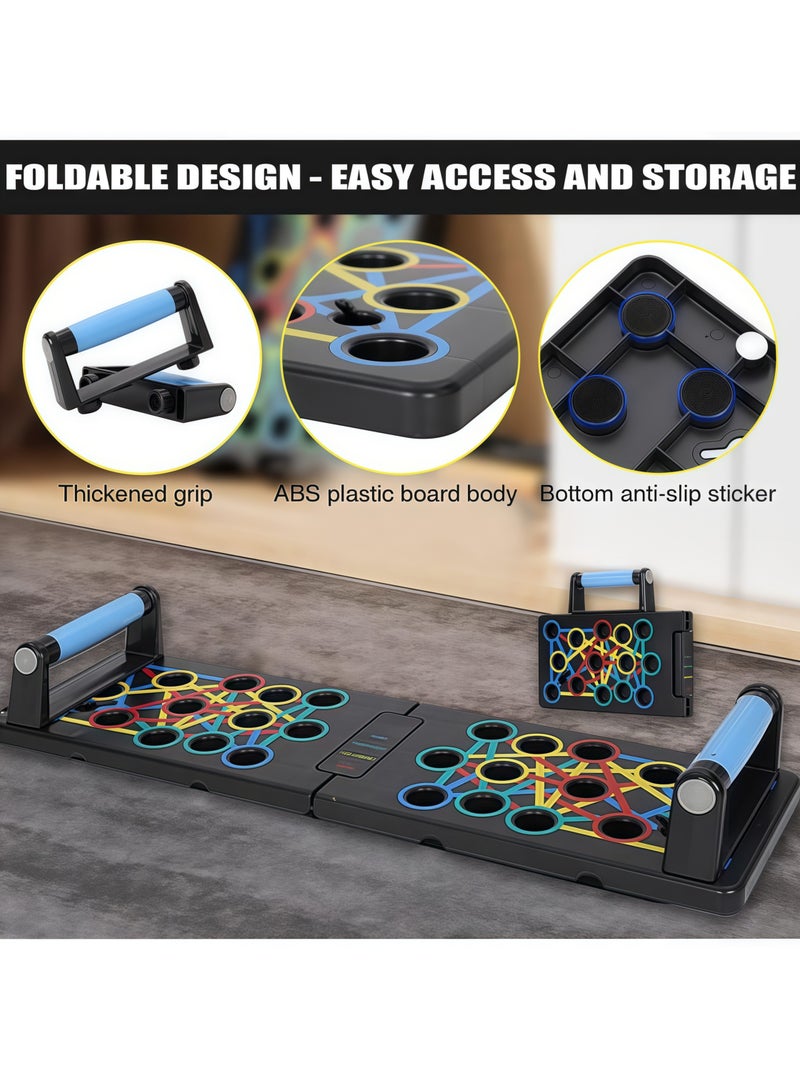 Multifunctional fitness board push-up assistive device stand home fat loss slimming equipment dormitory chest muscle training equipment - Image 4