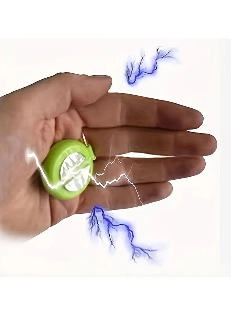 3-Piece Set Manual Buzzer Toy Shocking Hand Crank Trick Joke Toy Party Prank Toy Electric Tricky Toy (Random Colors)  - Image 2