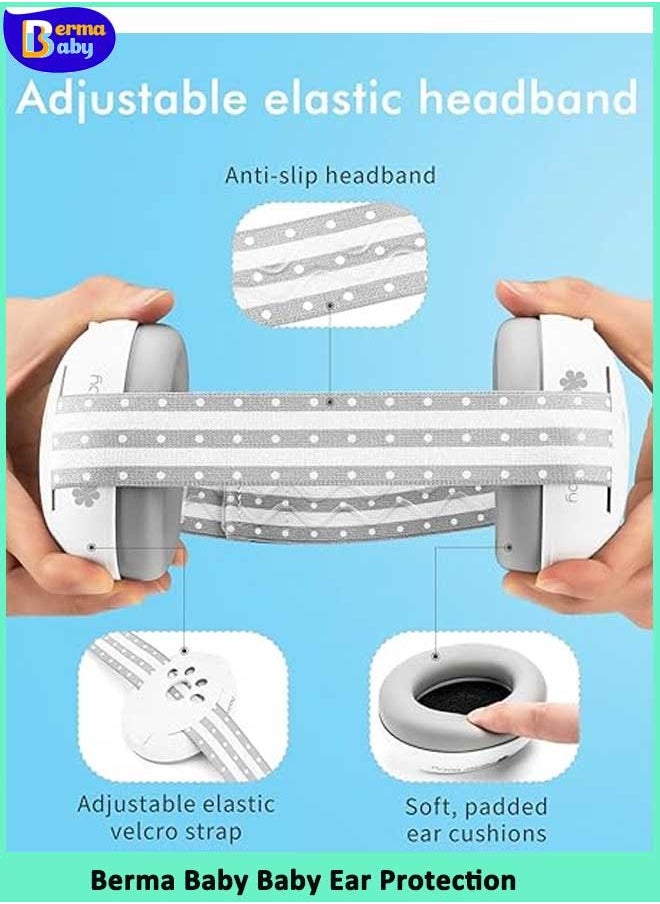 Berma Baby Baby Ear Protection, Noise Cancelling Headphones for Babies, Noise Reduction Ear for Infant and Toddlers up to 36 Months  - Image 2