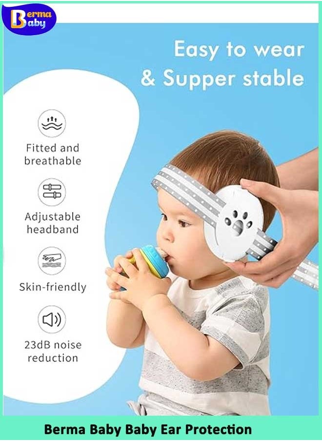 Berma Baby Baby Ear Protection, Noise Cancelling Headphones for Babies, Noise Reduction Ear for Infant and Toddlers up to 36 Months  - Image 3