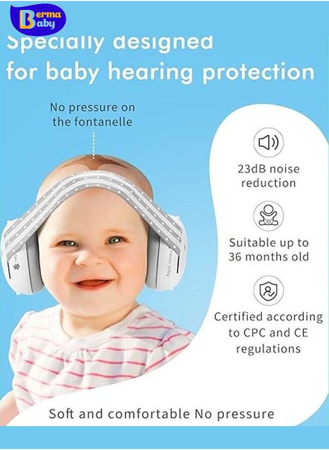 Berma Baby Baby Ear Protection, Noise Cancelling Headphones for Babies, Noise Reduction Ear for Infant and Toddlers up to 36 Months  - Image 1