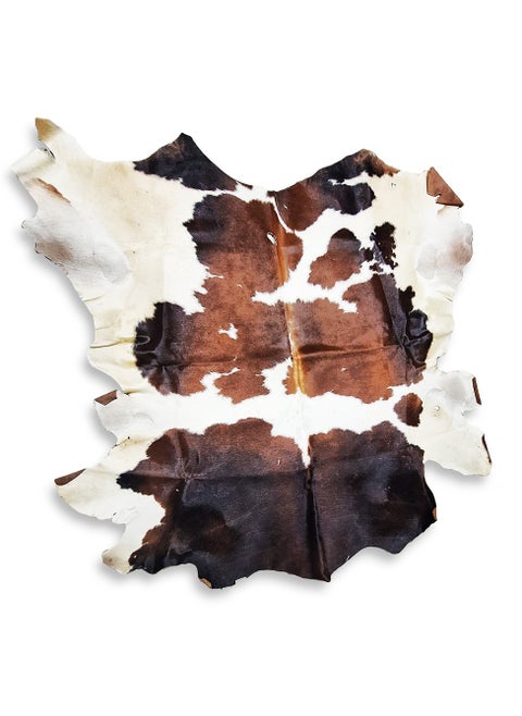 Natural Cowhide Carpet , Luxurious and elegant , ideal for use in living rooms, dining rooms, and offices , a distinctive decorative piece made of natural calfskin with a non-slip backing - lightweight and adds a unique touch to any space