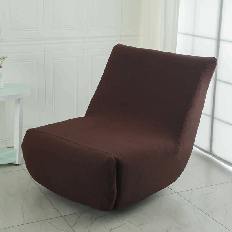 Functional Caterpillar Sofa Cover All-inclusive Elastic Thickened One-piece Lazy Sofa Cover Dustproof Plaid brown