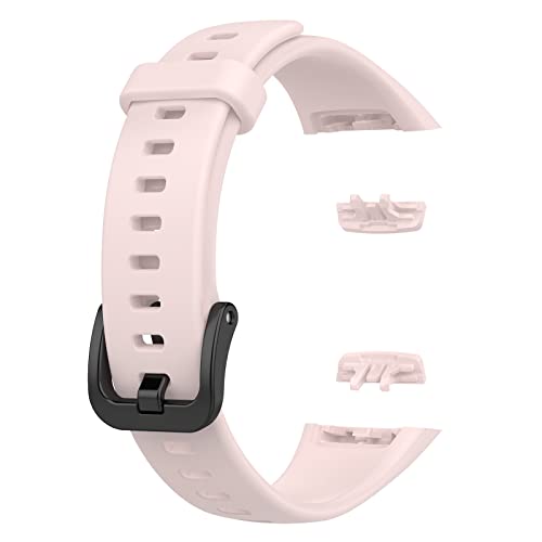 INF Watch Band Compatible with Huawei Band 6/Pro,Honor Band 6/7, Sweatproof Lightweight TPU watch strap 22mm, Breathable Sport Replacement Strap, Ideal for Outdoor Activities(Pink) - Image 4