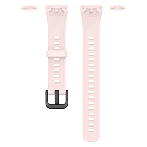 INF Watch Band Compatible with Huawei Band 6/Pro,Honor Band 6/7, Sweatproof Lightweight TPU watch strap 22mm, Breathable Sport Replacement Strap, Ideal for Outdoor Activities(Pink) - Image 2