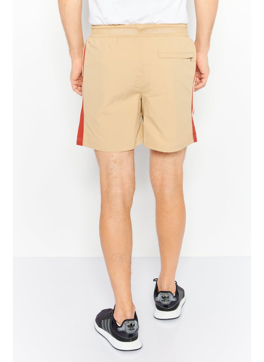 Puma x Palomo Men Athletic Fit T7 Drawstring Training Short, Tan  - Image 3