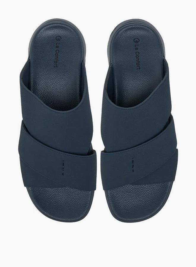 Men Cross Strap Comfort Sandals