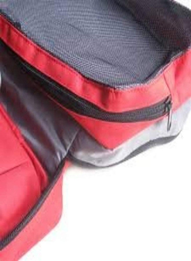 BLAPOXE Bow Section Cosmetic Bags Round Handle Large Capacity Storage Bag cum Travel Storage Organizer - Image 2