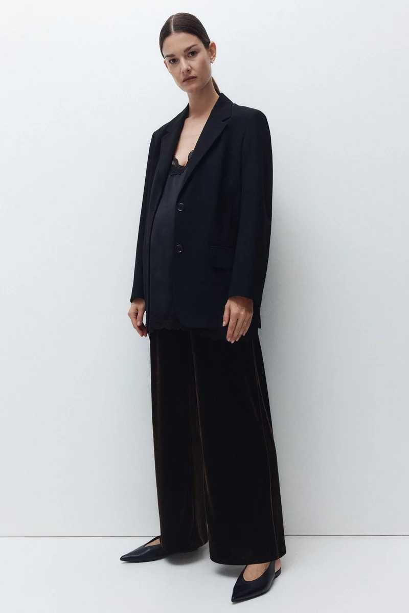 اتش اند ام بنطلون مستقيم الساق من تشكيلة ماما