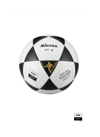 كرة قدم جلد صناعي عالي الجودة مقاس 5، معتمدة من الفيفا (FIFA Quality)