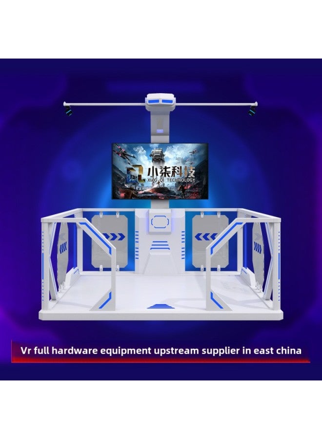 VR Walking Platform Construction Site Safety Experience Hall Double Egg Chair Universal Running All-in-one Machine Traffic Elimination Equipment-Color:Intention Gold 100 (case Album)  - Image 1