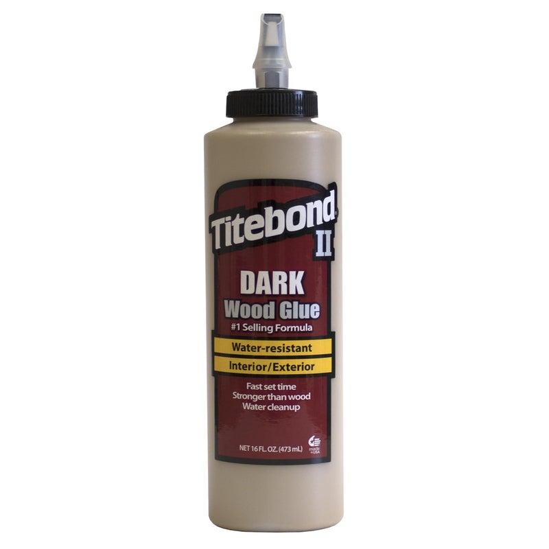 Titebond Franklin 3704Wood GLUES Titebond Dark Glue Pint - Image 1