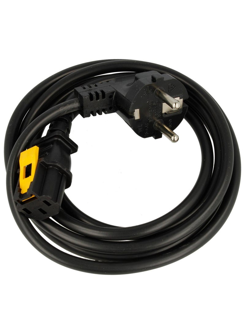 smeg EU Type Power Cable for Smeg refrigerator (691291649) Feeder cable assembly - Black - Image 1