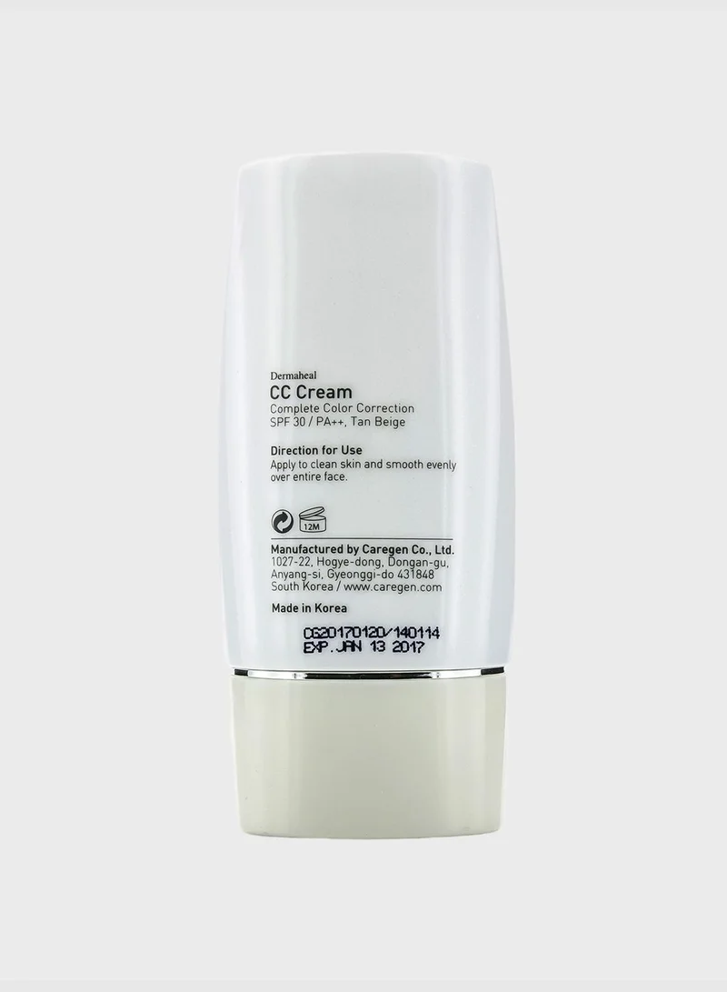 Dermaheal CC Cream SPF30 - Tan Beige
