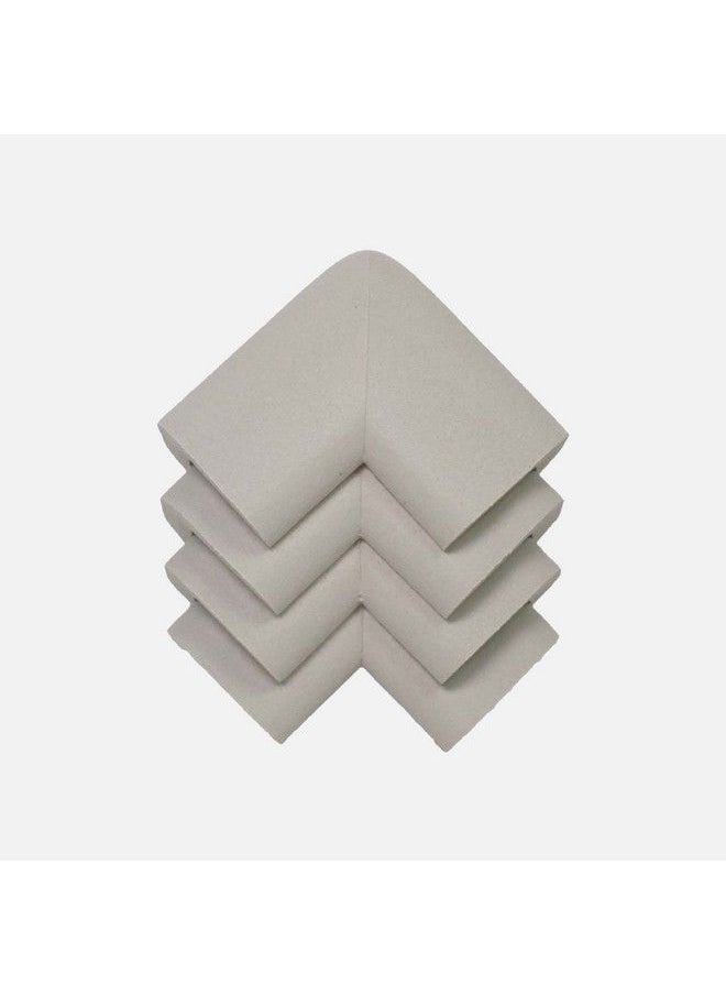 Safe-O-Kid Safe O Kid L Shaped Extra Thick Large Nbr Corner Cushions Grey Pack Of 4  - Image 1