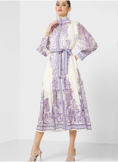 Khizana Printed A-Line Dress  - Image 4