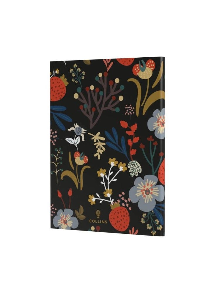 Collins Collins Enchanted 2025 Planner - A5 Week to View Diary - Black - (EN53.99-25) - Hardback Weekly Diary with Floral Design  - Image 3