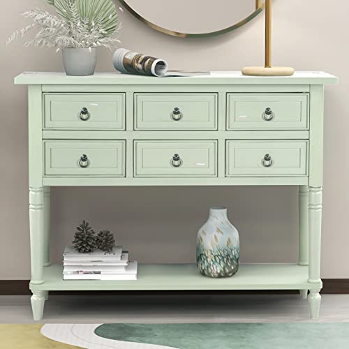 DWIL Matte Finish Furniture Paint - 32 Oz Wood Paint for Cabinets, Doors, Tables, and Dressers Refinishing - Water-Based, Non-Toxic & Odorless, Easy to Apply(Organza Green)-With Tools - Image 2