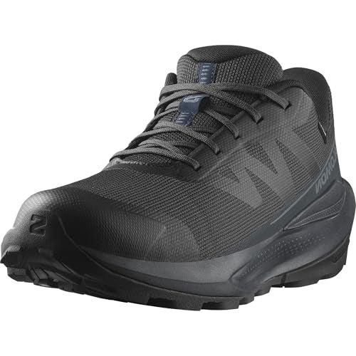 Salomon Men’s Elixir Tour Waterproof Winter Low Hiking Shoe - Dark Navy/Blue Nights/Grisaille - 9.5 - Image 2