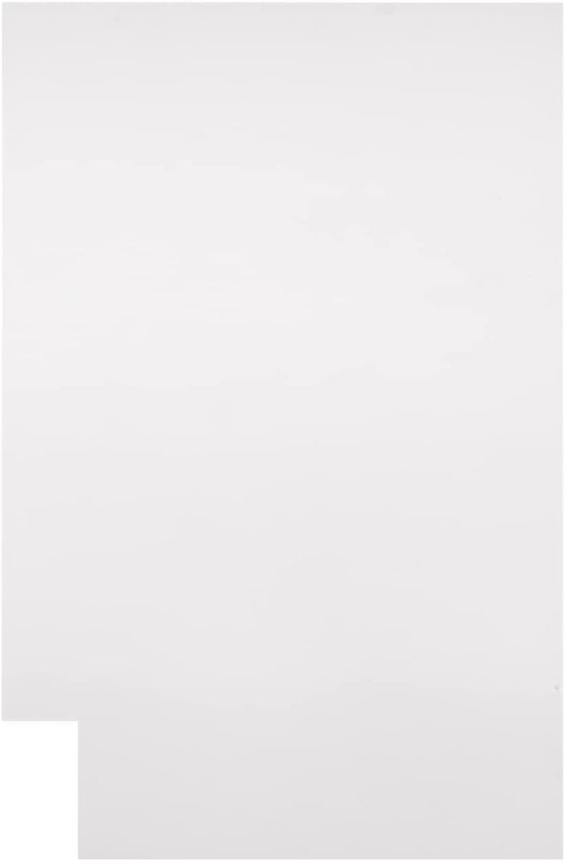 Quicklock Cabinets Quicklock RTA (جاهز للتجميع) | خزائن المطبخ الأساسية - نمط شاكر | صنع في أمريكا | أجهزة إغلاق ناعمة (أبيض نقي، .25"X23.25"X34.5" لوحة نهاية يمين) - Image 1