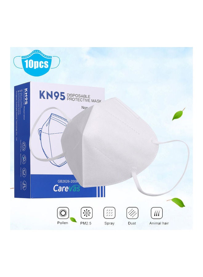 NIBEMINENT 10-Piece KN95 Face Mouth Mask - Image 1
