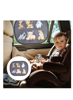 Y&D Car Window Shade, Foldable Front Sunshade, Sun Block Glare and UV Rays, Lighting Glare, Protection for Baby Kids Side Windows Rear Windshield Only  - Image 3