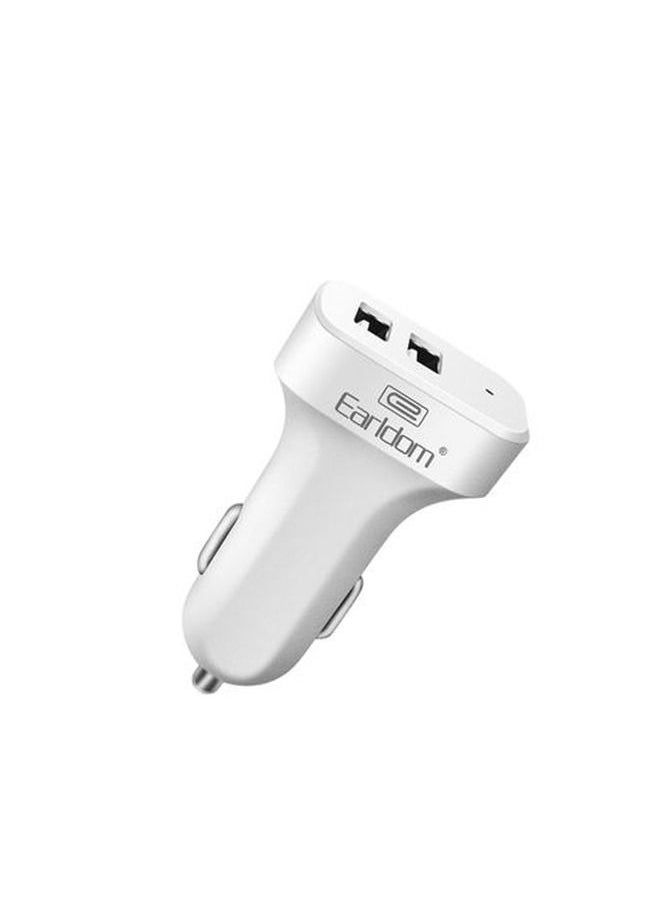 Earldom - USB Smart Car Fast Charger with 1 meter Type C Cable 2.4A - Image 1