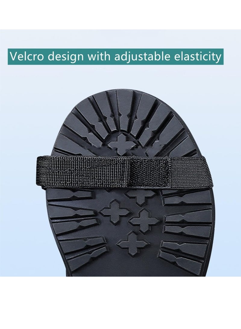 SYOSI Motorbike Shift Pad Motorcycle Shoe Boot Protector Cover Protect Shoes Protective Rubber Gear Shifter Guards Lightweight Anti slip and Easy to Carry for ATV Motorcycle 2Pcs Black - Image 3