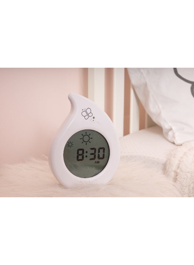 bbluv Klöck Kids Alarm Clock – Travel Digital Sleep Training for Bedrooms, Adjustable Night and Sunrise Wake Up Light, Large Interface for Toddlers Learning Time – 7 Levels of Brightness - Image 3