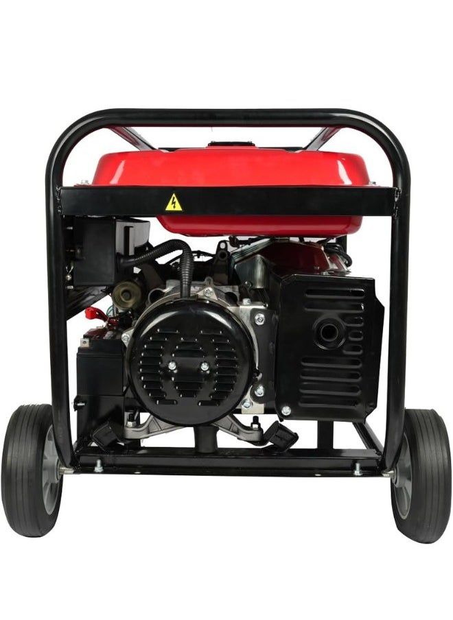 AFRA - AFRA Gasoline Generator, 7.5KW Maximum, Recoil and Electric Start, 192F Engine, Compact Design, Low Noise, Accessories Included - Image 1