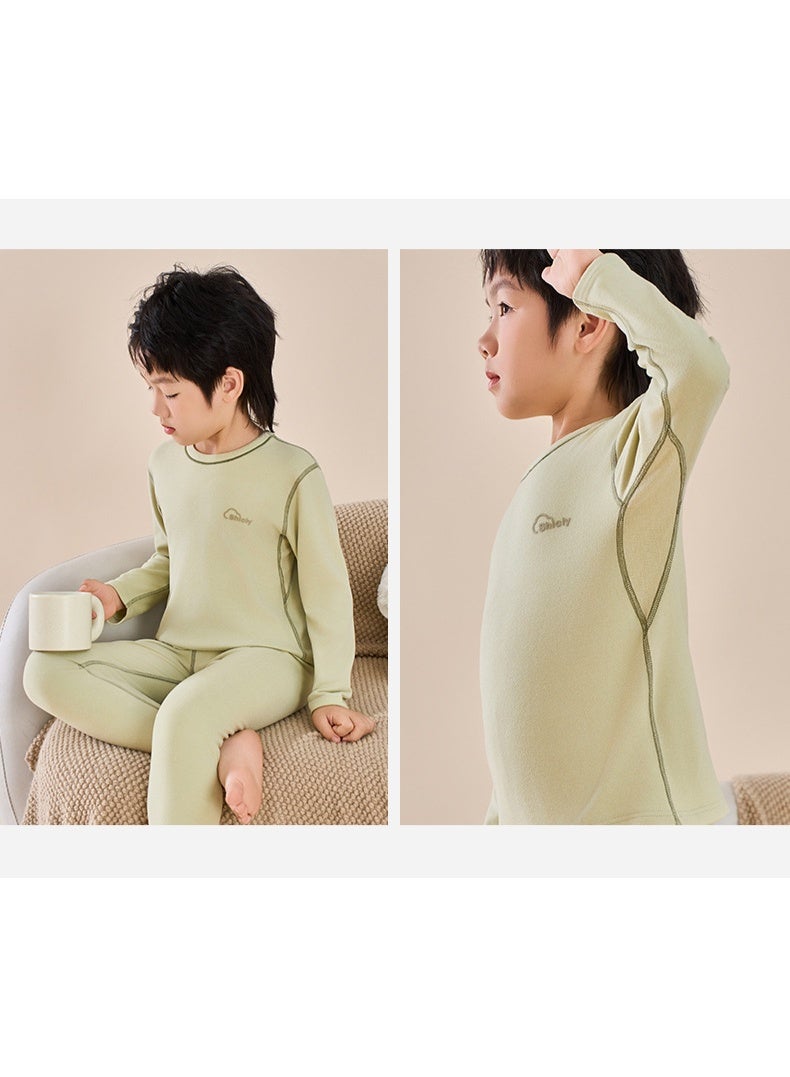 NIBEMINENT Winter Thermal Underwear Suit Baby Girl Clothes Toddler Warm Sleepwear Kids Pyjamas  Child Boy Pajamas - Image 2