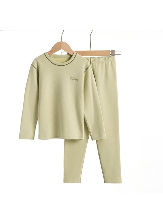 NIBEMINENT Winter Thermal Underwear Suit Baby Girl Clothes Toddler Warm Sleepwear Kids Pyjamas  Child Boy Pajamas - Image 1