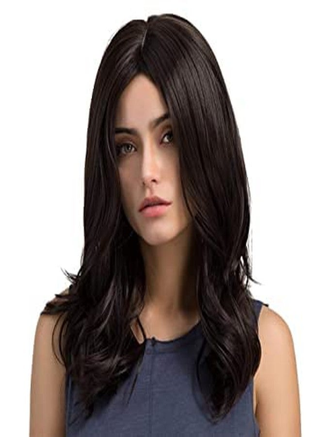 phkmall شعر مستعار نسائي من PHKMALL، شعر مستعار بني طبيعي - Image 1