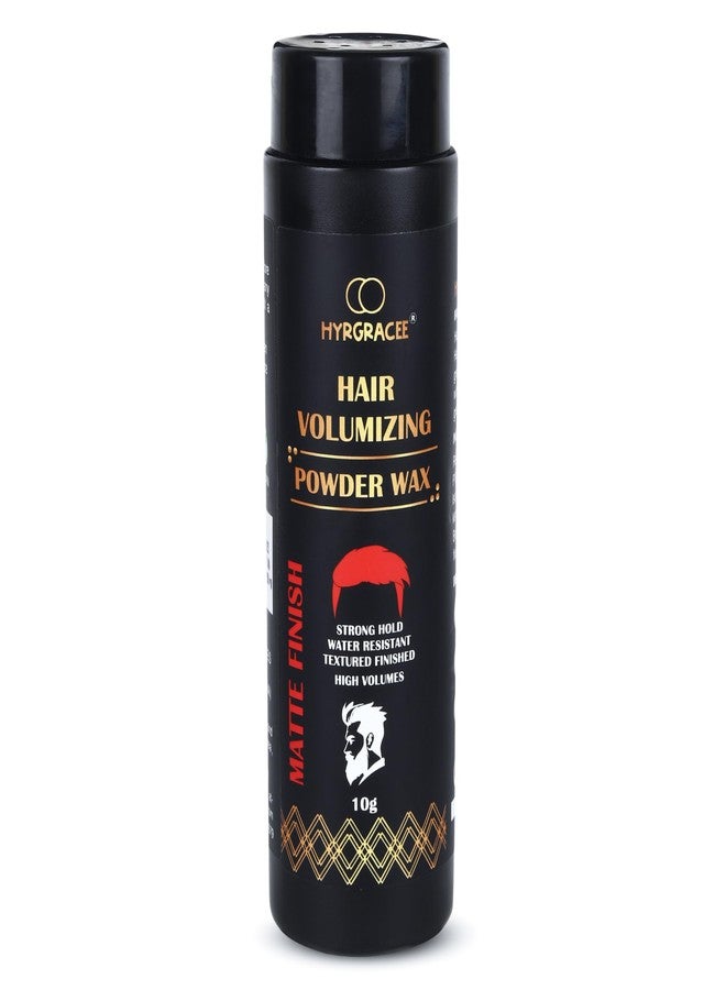 Hyrgracee® Hair Volumizing Powder Wax 10 gm, Hair Wax Men Matte finish and regular uses to attractive and restyling Hairs - Image 1