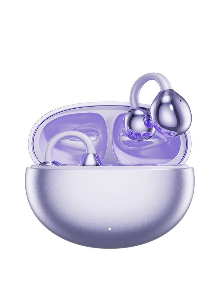 Generic - Smart AI translation simultaneous translation Bluetooth headset M108 ear clip type non-in-ear air conduction OWS wireless Bluetooth headset - Image 1