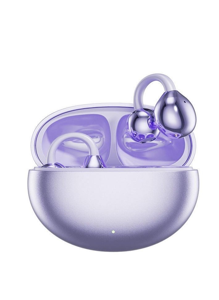 Generic - Smart AI translation simultaneous translation Bluetooth headset M108 ear clip type non-in-ear air conduction OWS wireless Bluetooth headset - Image 1