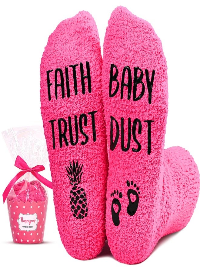 Happy Pop HAPPYPOP IVF Gifts for Women - Embryo Transfer Lucky Socks for Her, Pineapple-Themed Infertility Support Gifts - Image 1