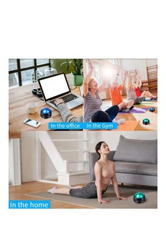Y&D 2-Pack Manual Massage Balls, Roller Back Massager Great for Relax and Therapy  Deep Tissue Tool to Relief Full Body Sore Muscle Neck Shoulders  Feet  Joint Pain  Stiffness(Blue)  - Image 5