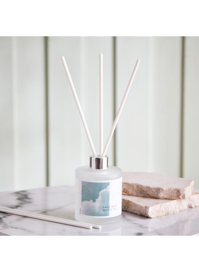 Home Box Premium Fragrance Sage And White Tea Reed Diffuser 200 Ml  - Image 1