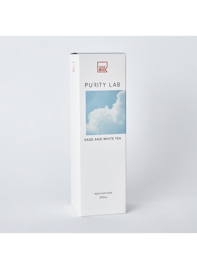 Home Box Premium Fragrance Sage And White Tea Reed Diffuser 200 Ml  - Image 4