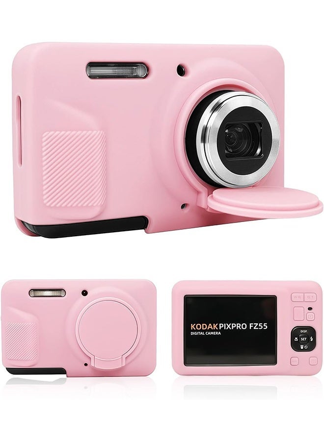 Tersely For KODAK PIXPRO FZ55 Camera Case - Soft Silicone Protective Cover with Anti-Slip Grip, Drop Protection & Anti-Scratch, Slim Fit Lightweight Case for KODAK PIXPRO FZ55 - Image 1
