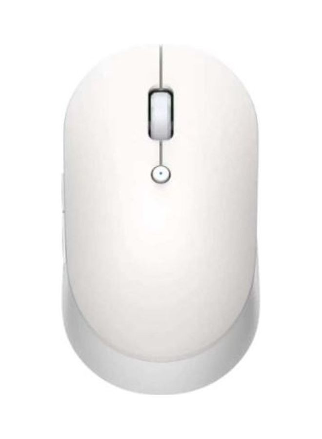 NIBEMINENT Portable Wireless Mouse White  - Image 1