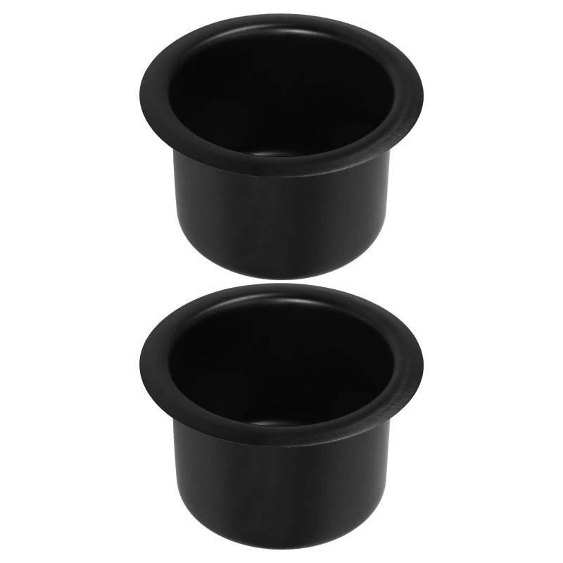 2Pcs Stainless Steel Cup Holder Insert For Car Boat RV Golf Cart Recessed Drink Holder - Image 2