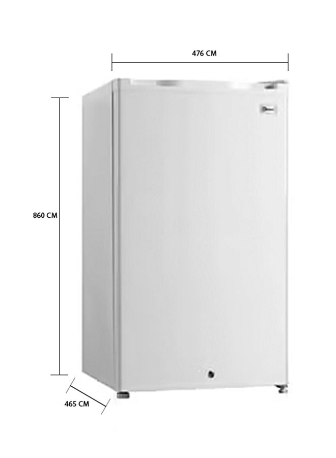 Dansat Single Door Refrigerator 83 L DNFS140R20/DNFS140R22 White - Image 4