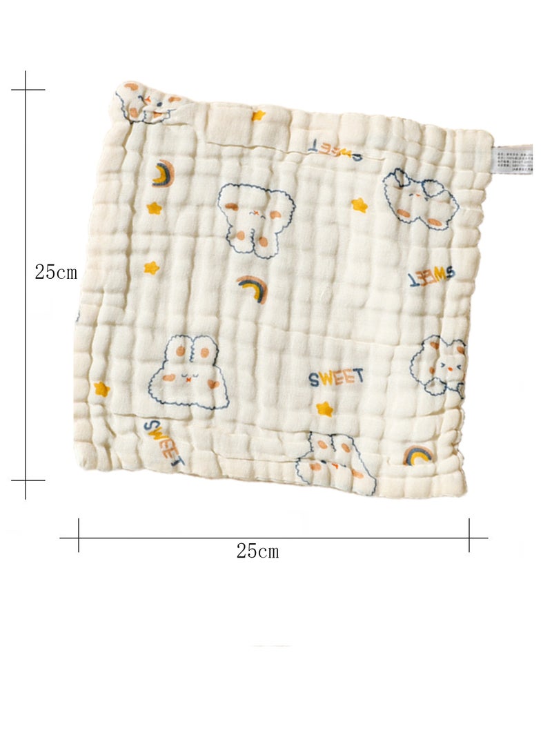 Cotton saliva towel for babies（FIVE PIECES) - Image 5